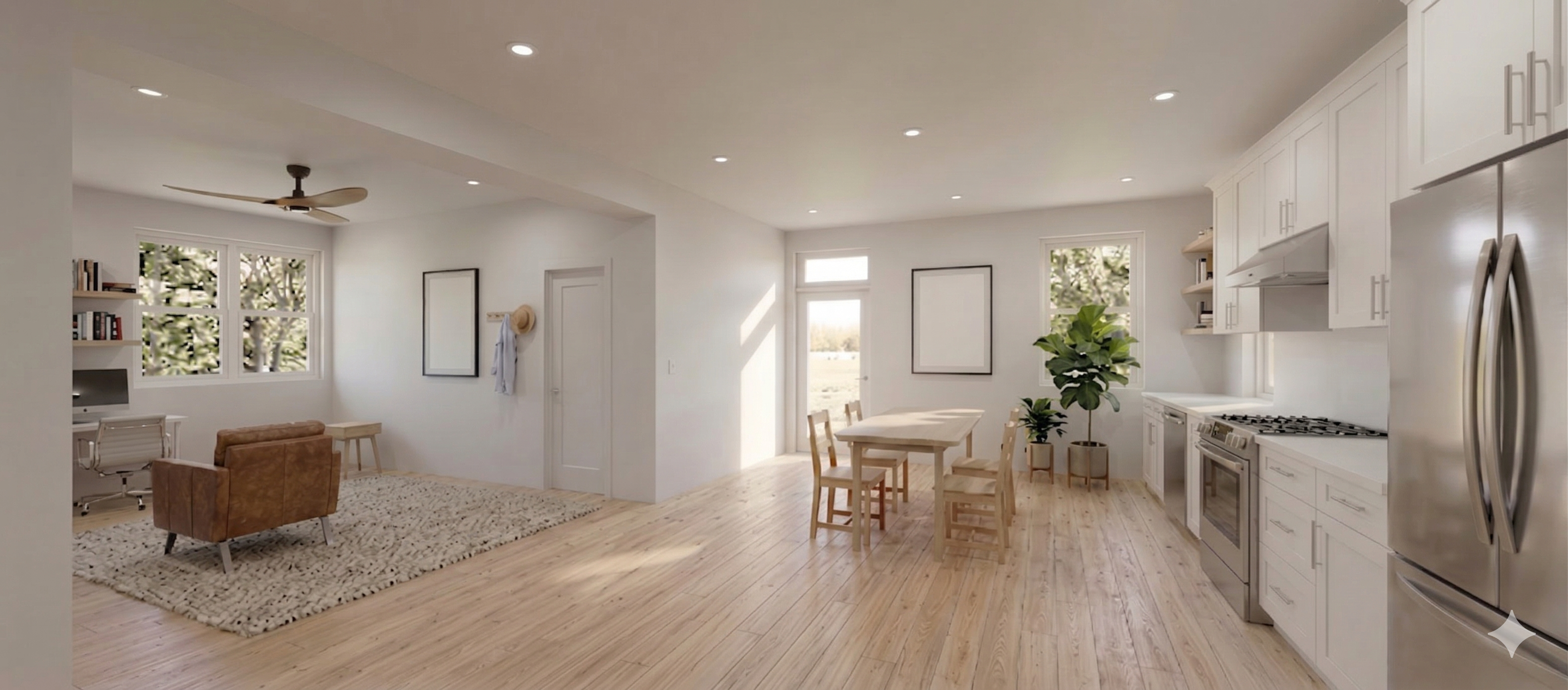 THE CARDINAL interior view